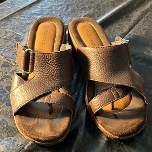 EUROstep Leather Sandals Size 8 Worn Once EUC